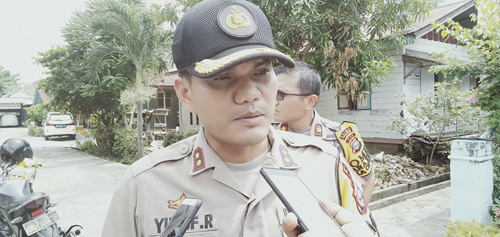 Dua Ketua KPPS di Bengkalis dan Bantan Meninggal, Kapolres dan Ketua KPU Takziah